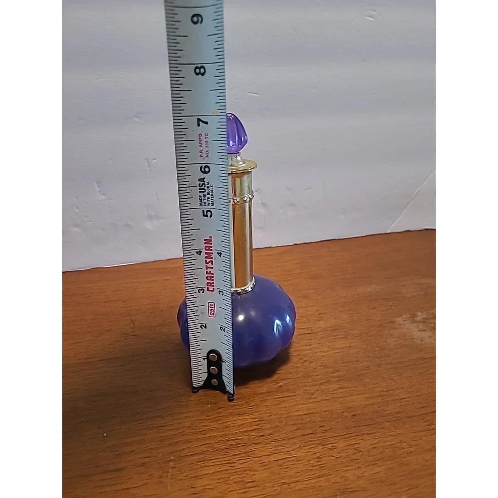 VINTAGE 1972 AVON PURPLE DECORATOR‎ COLOGNE MIST Bottle EMPTY